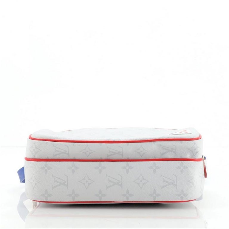 Louis Vuitton x NBA Nil Messenger Antartica in Coated Canvas with