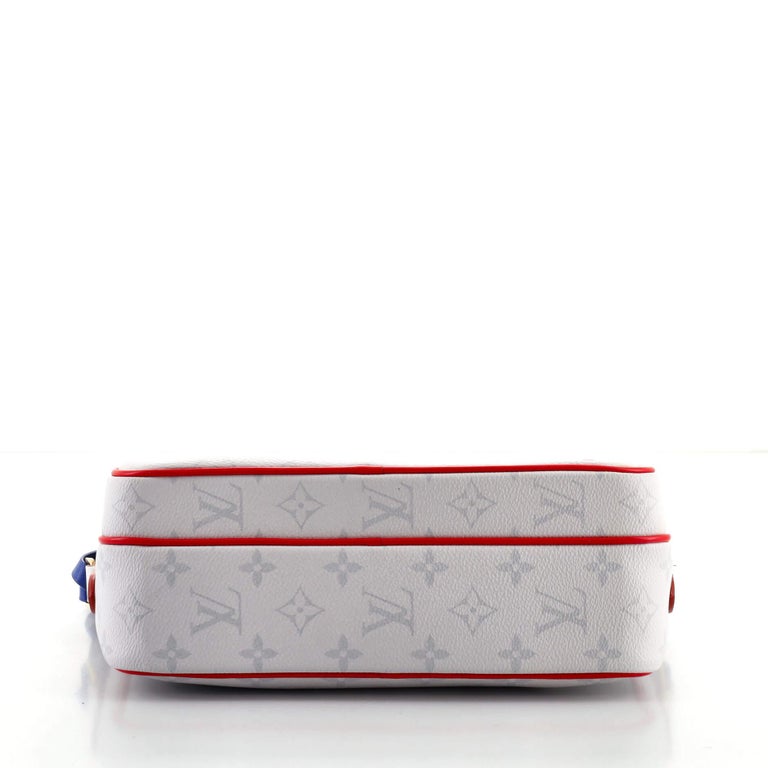 Louis Vuitton White LV x NBA Monogram Nil Crossbody Bag Multiple