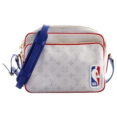 Louis Vuitton LV x NBA Nil Messenger Bag Monogram Antarctica Canvas