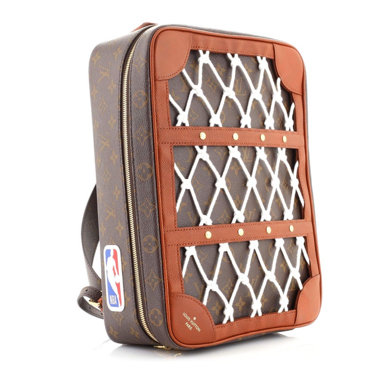 Louis Vuitton X NBA Legacy Shoes Box Backpack Monogram Brown for Men