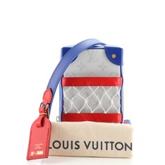 Louis Vuitton LV x NBA Soft Trunk Phone Box Monogramm Antarctica Segeltuch
