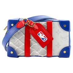 Louis Vuitton LV x NBA Soft Trunk Phone Box Monogram Antarctica Canvas