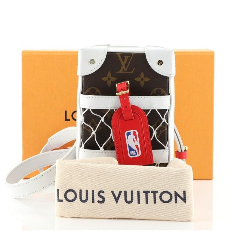 Louis Vuitton LV x NBA Soft Trunk Phone Box Monogram Canvas at 1stDibs
