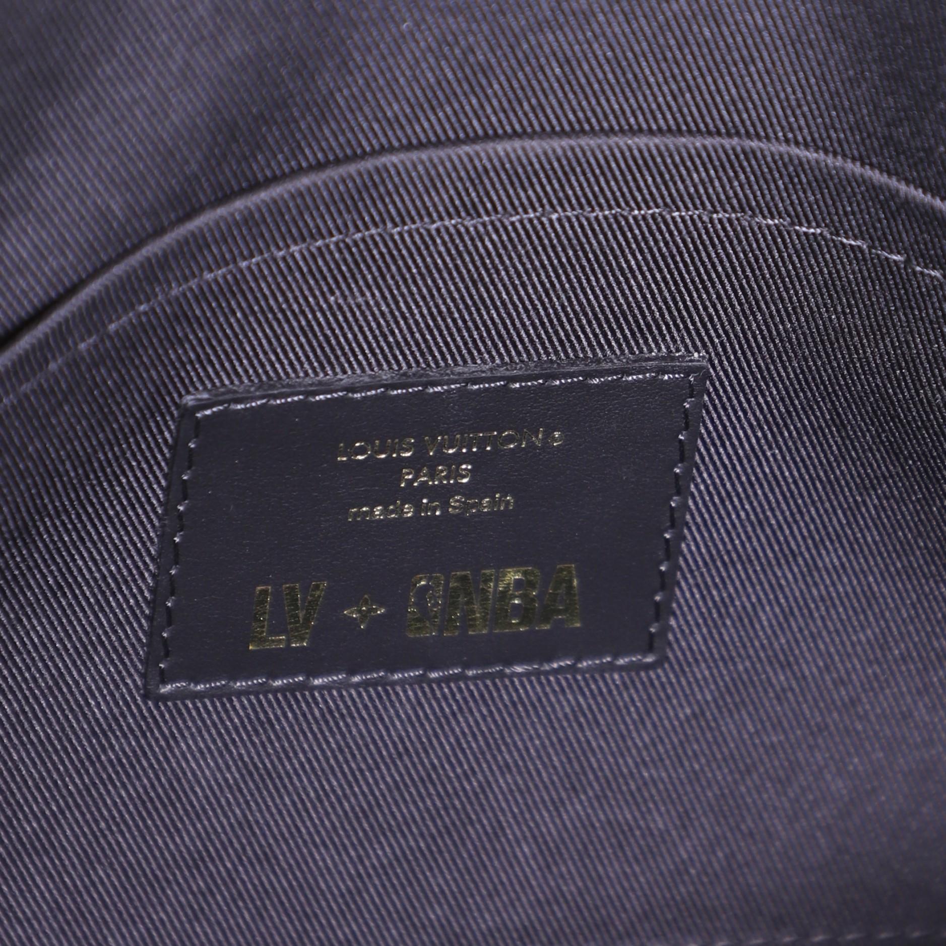 Louis Vuitton LV x NBA Studio Messenger Bag Monogram Empreinte Leather In Good Condition In NY, NY