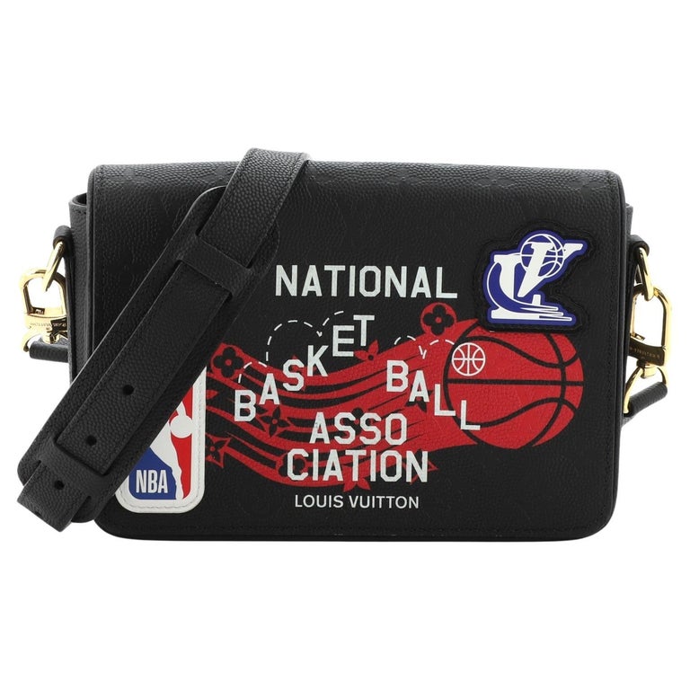 Louis Vuitton LV x NBA Studio Messenger Bag Printed Monogram Embossed Lea  at 1stDibs | lv studio messenger bag, lv x nba messenger bag, lv nba  messenger bag