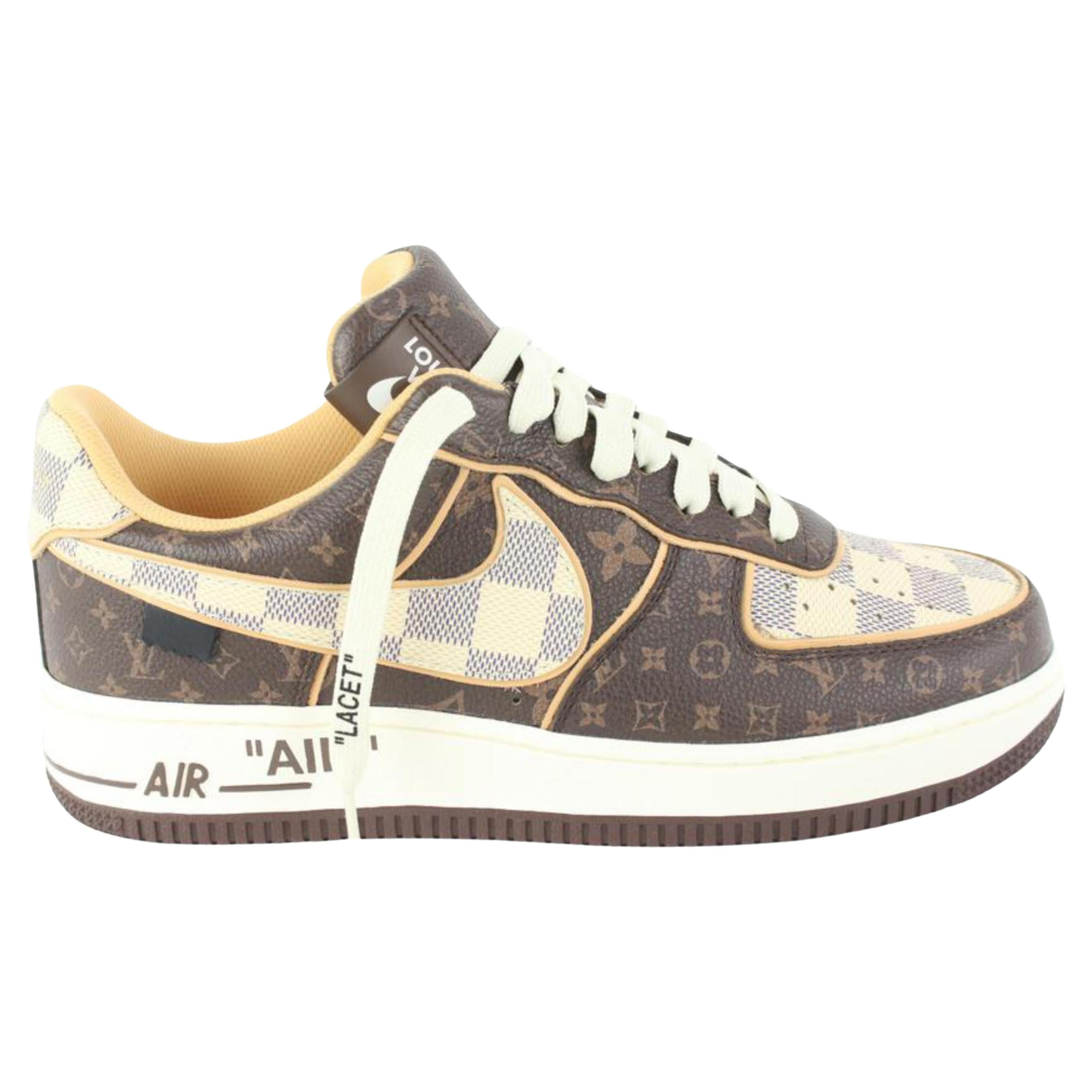 Louis Vuitton Virgil Abloh x Nike Air Force 1 Sneakers 43 / 10