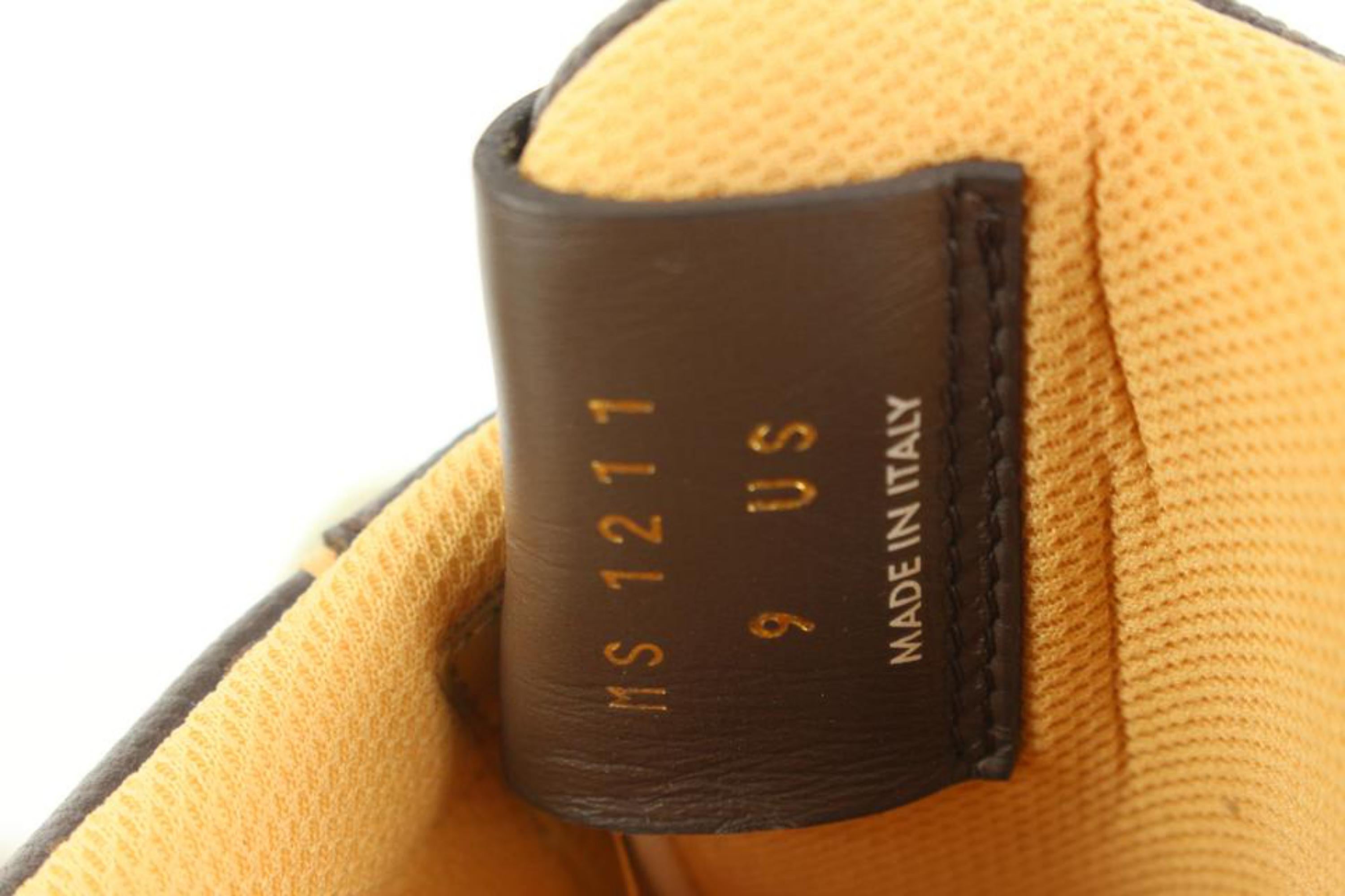 Louis Vuitton LV x Nike Men's 9 Virgil Abloh Damier Azur Monogram Air 31370811 3