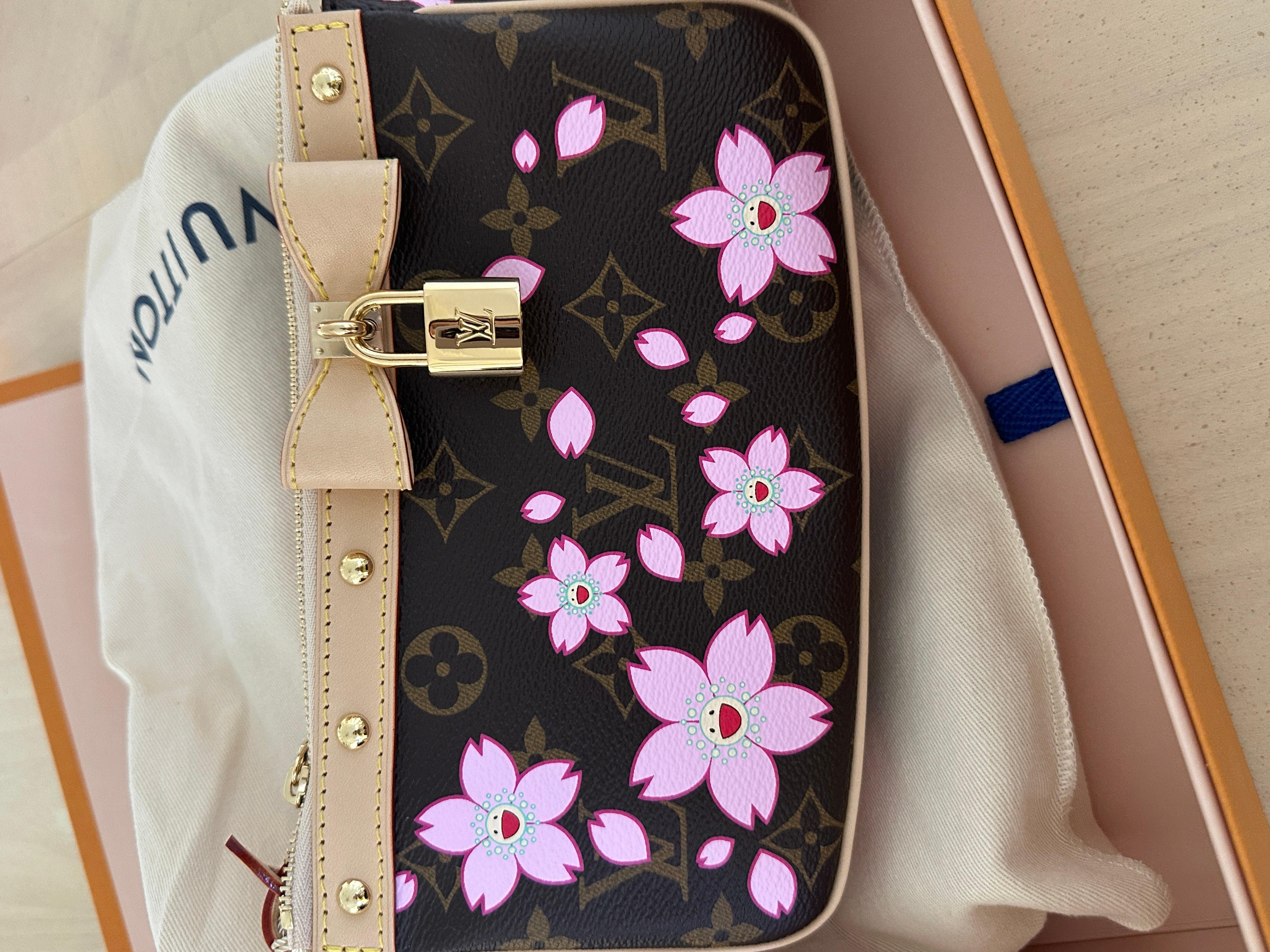 LOUIS VUITTON LV x Takashi Murakami Pochette Accessoires M13666 In New Condition For Sale In West Chester, PA