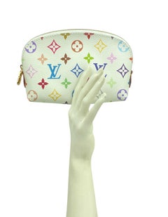 Louis Vuitton LV x TM Murakami Multicolor Cosmetic Pouch PM Bag