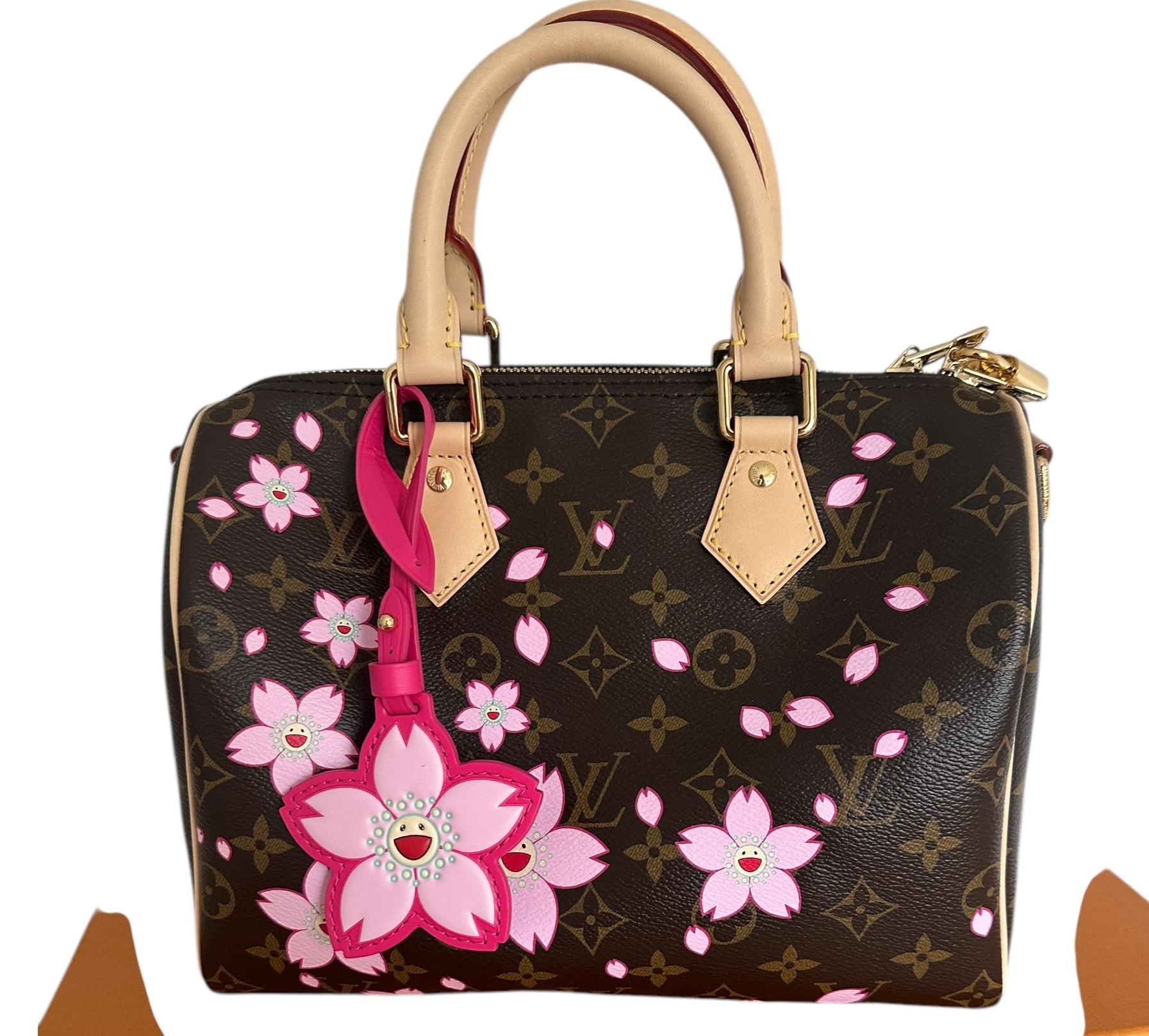 LOUIS VUITTON LV x TM Speedy Bandoulière 25 Kirschblüte Murakami 15
