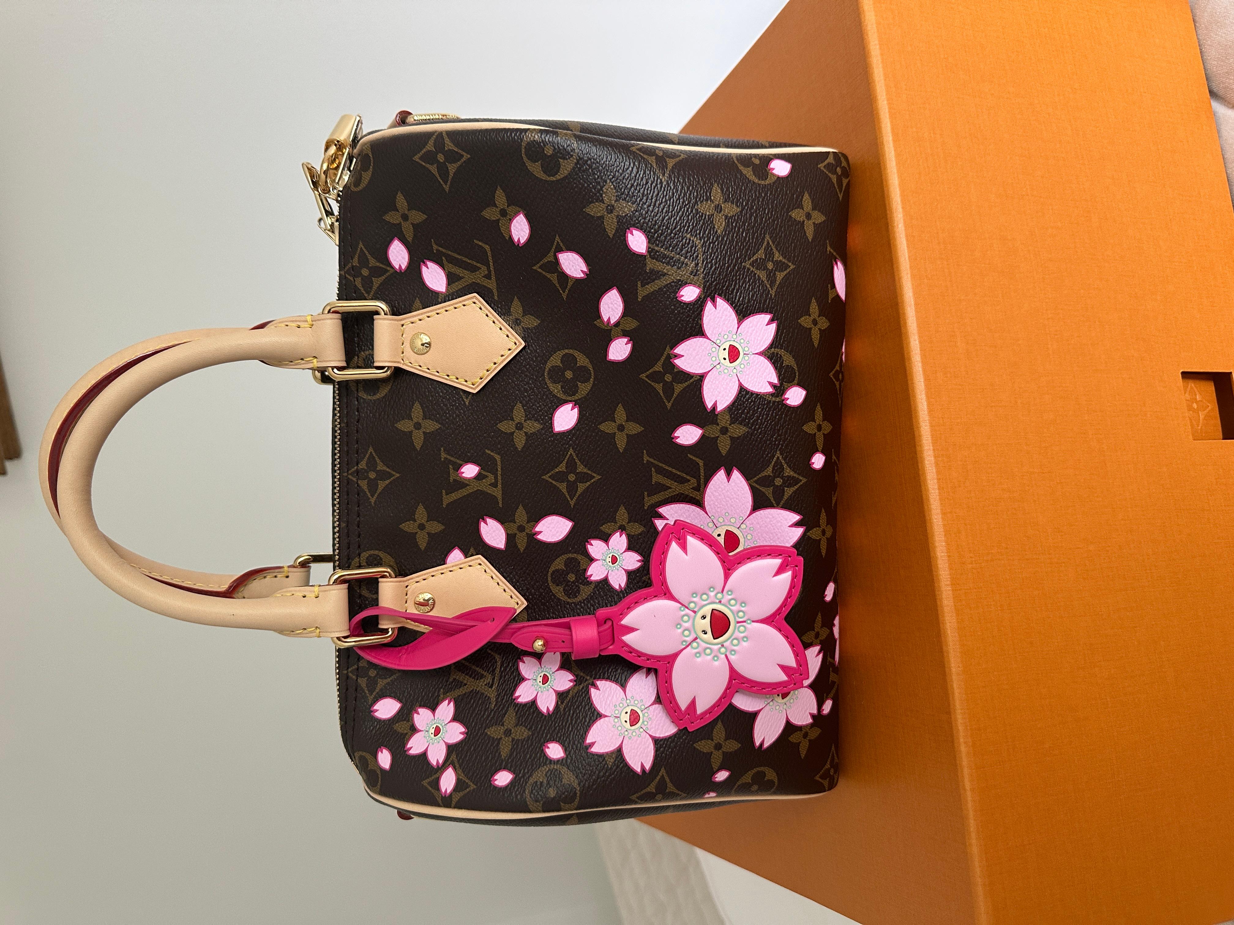 LOUIS VUITTON LV x TM Speedy Bandoulière 25 Kirschblüte Murakami für Damen oder Herren
