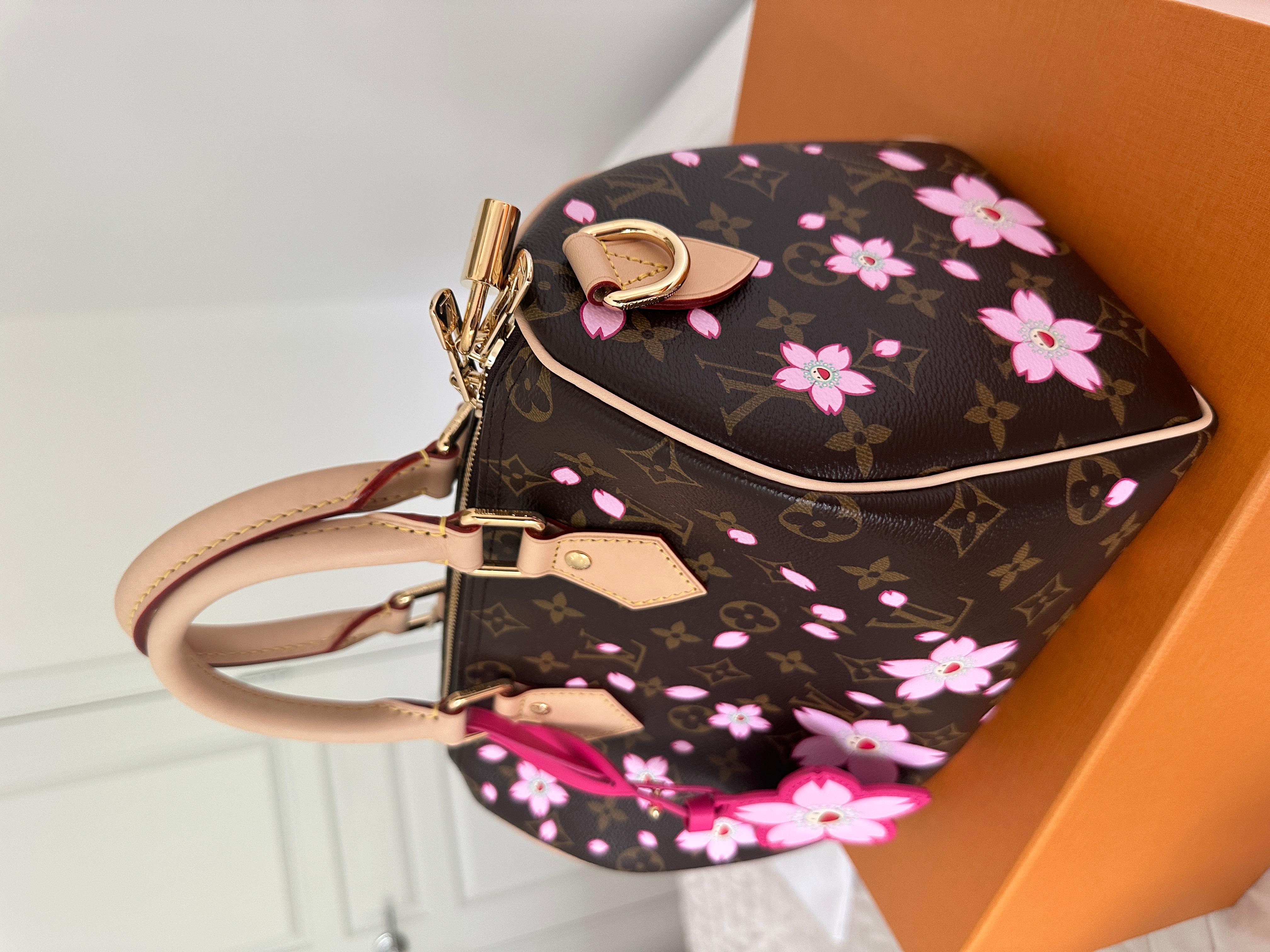 LOUIS VUITTON LV x TM Speedy Bandoulière 25 Kirschblüte Murakami 1