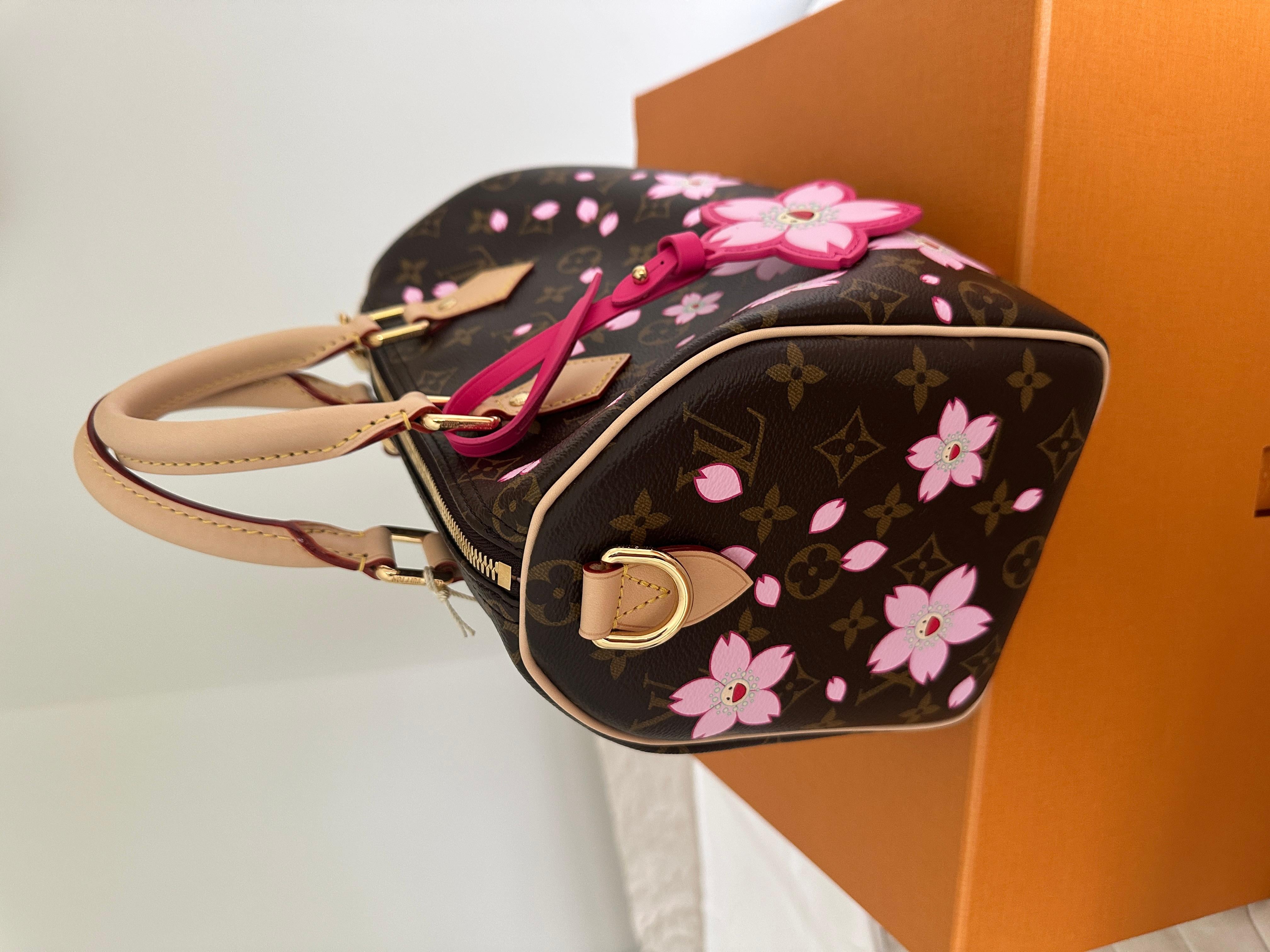 LOUIS VUITTON LV x TM Speedy Bandoulière 25 Kirschblüte Murakami 2
