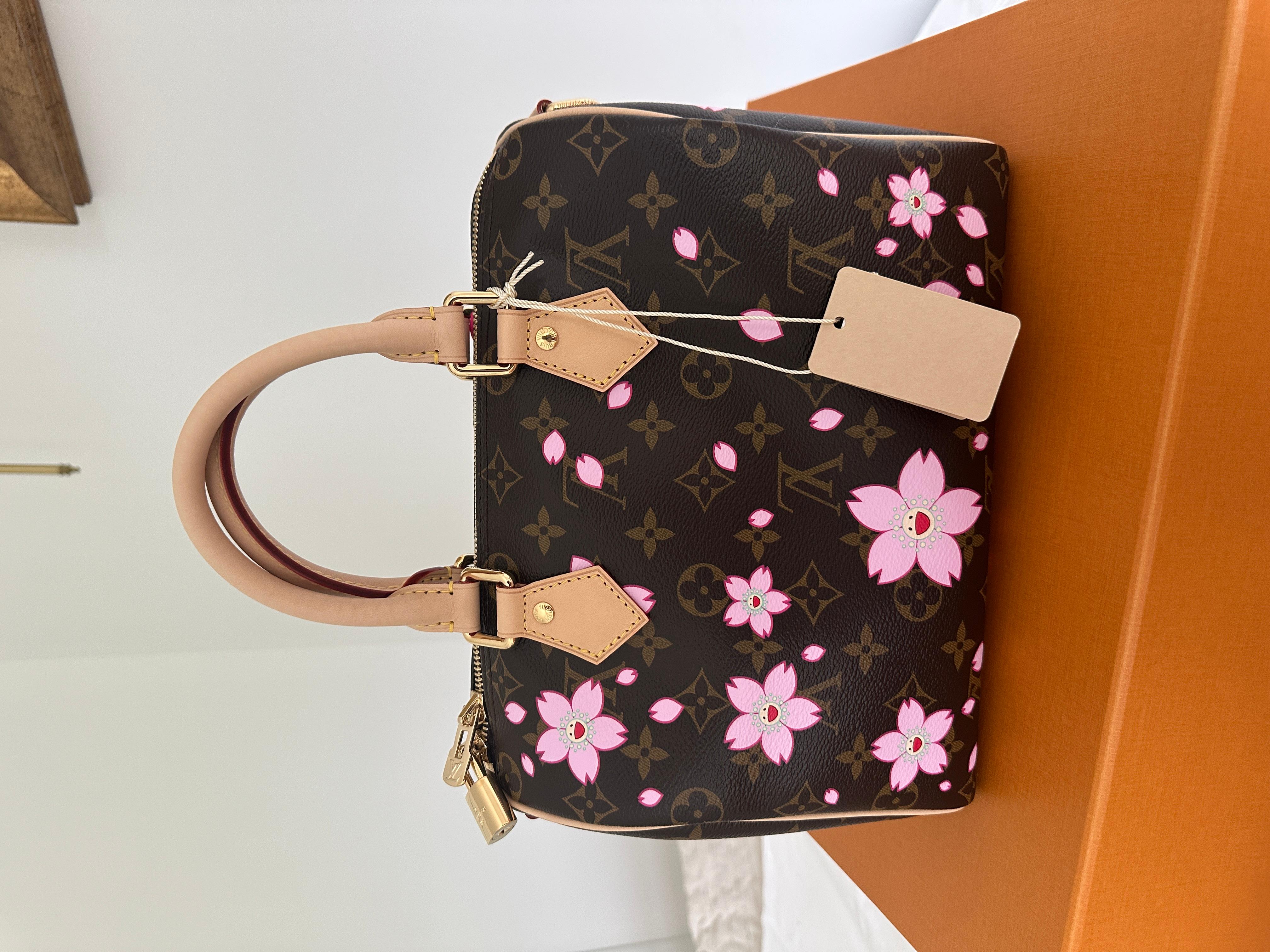 LOUIS VUITTON LV x TM Speedy Bandoulière 25 Kirschblüte Murakami 3