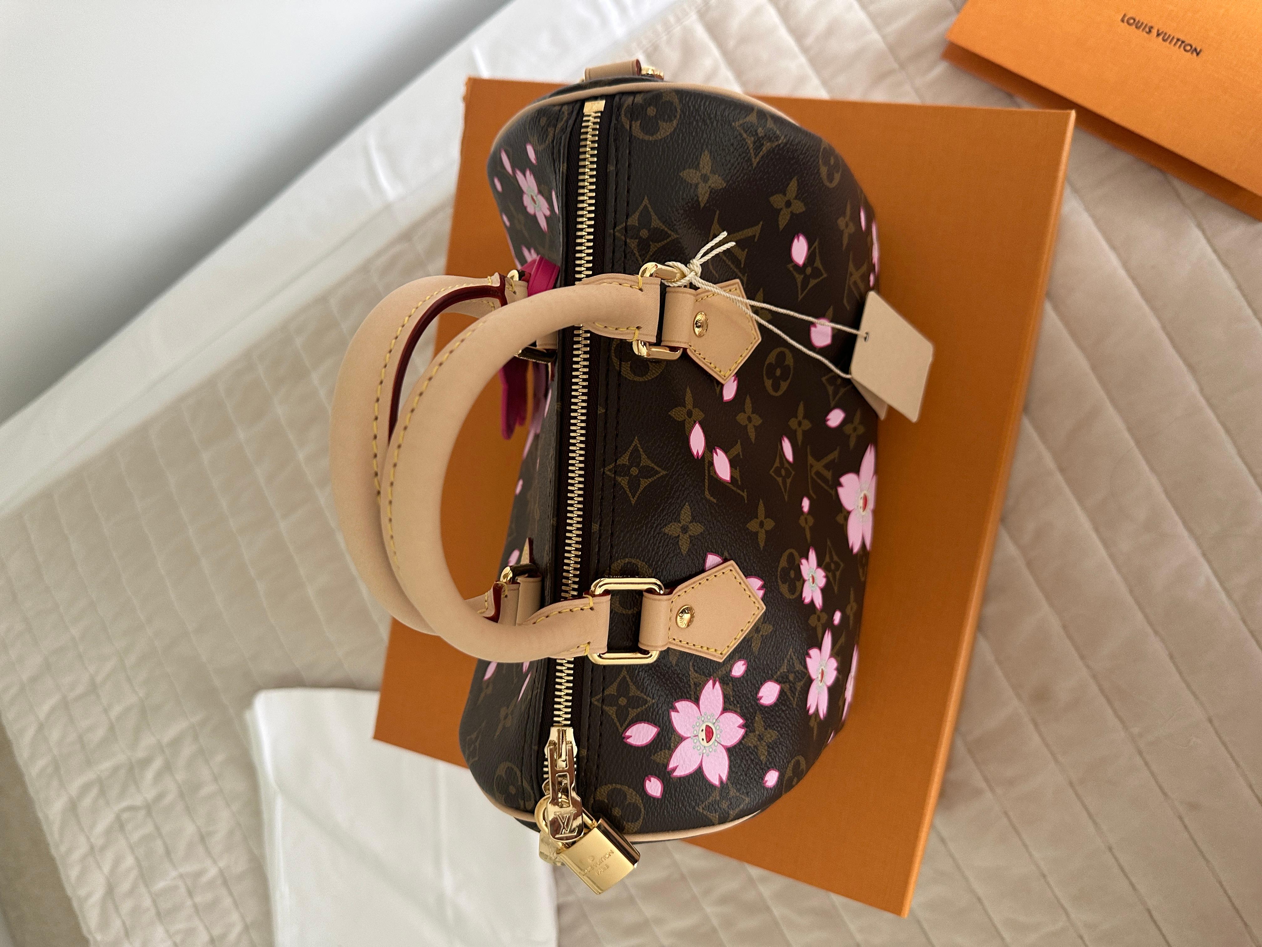 LOUIS VUITTON LV x TM Speedy Bandoulière 25 Kirschblüte Murakami 4
