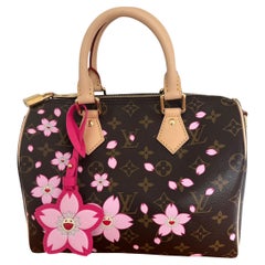 LOUIS VUITTON LV x TM Speedy Bandoulière 25 Cherry Blossom Murakami