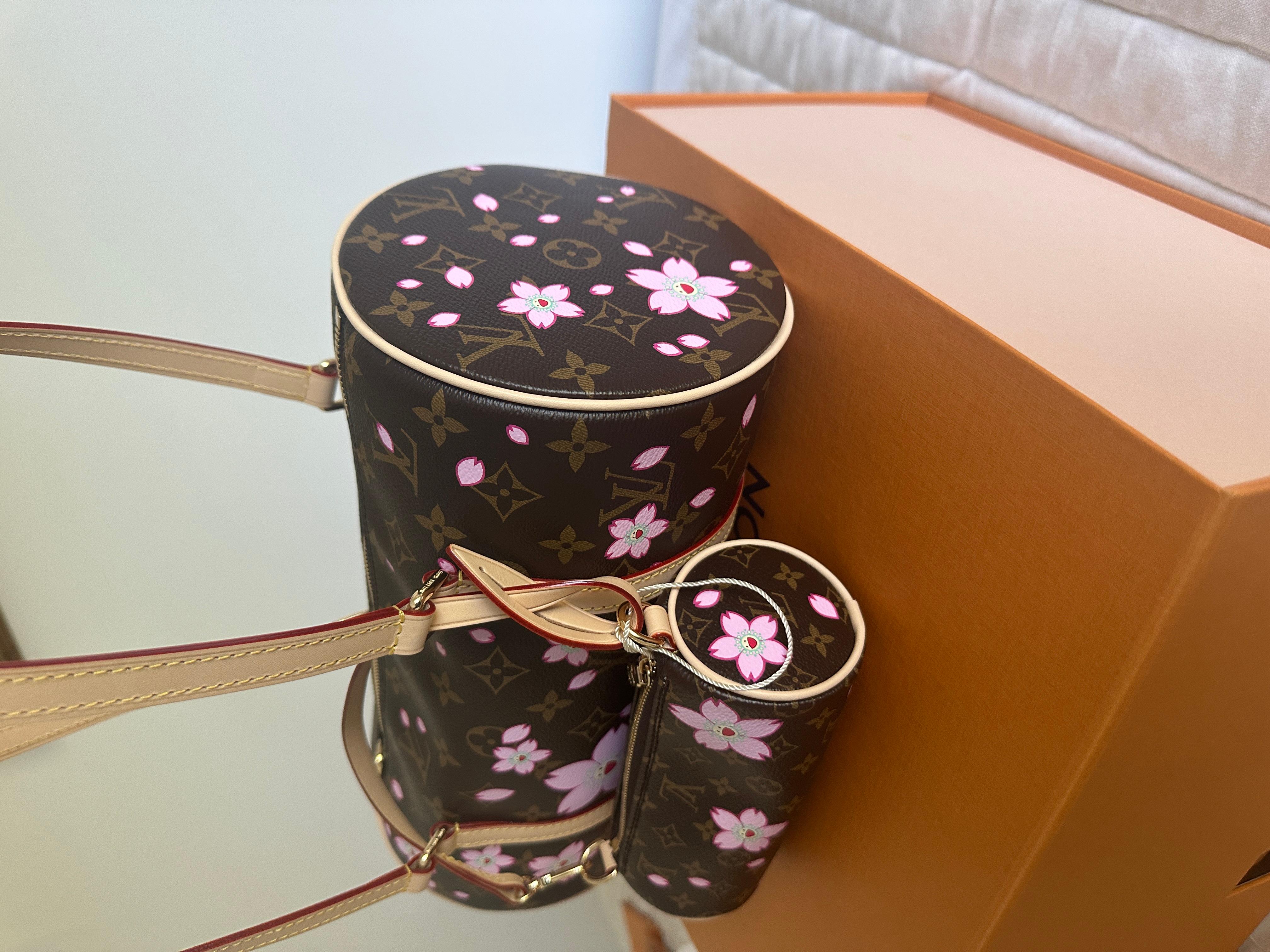 LOUIS VUITTON LV x TM Takashi Papillon et Mini Papillon Cherry Blossom Unisexe en vente
