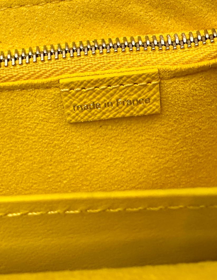 Louis Vuitton LV x YK Juane Noir Epi Leather Twist Belt Chain Wallet Bag 5
