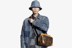 Louis Vuitton LV2 Nigo Damier Geant Wave Monogram Drip Nil Nile Messenger 860560