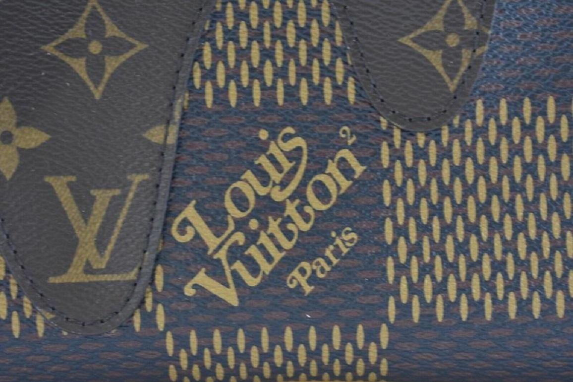 Black Louis Vuitton LV2 Nigo Damier Geant Wave Monogram Drip Nil Nile Messenger 860560