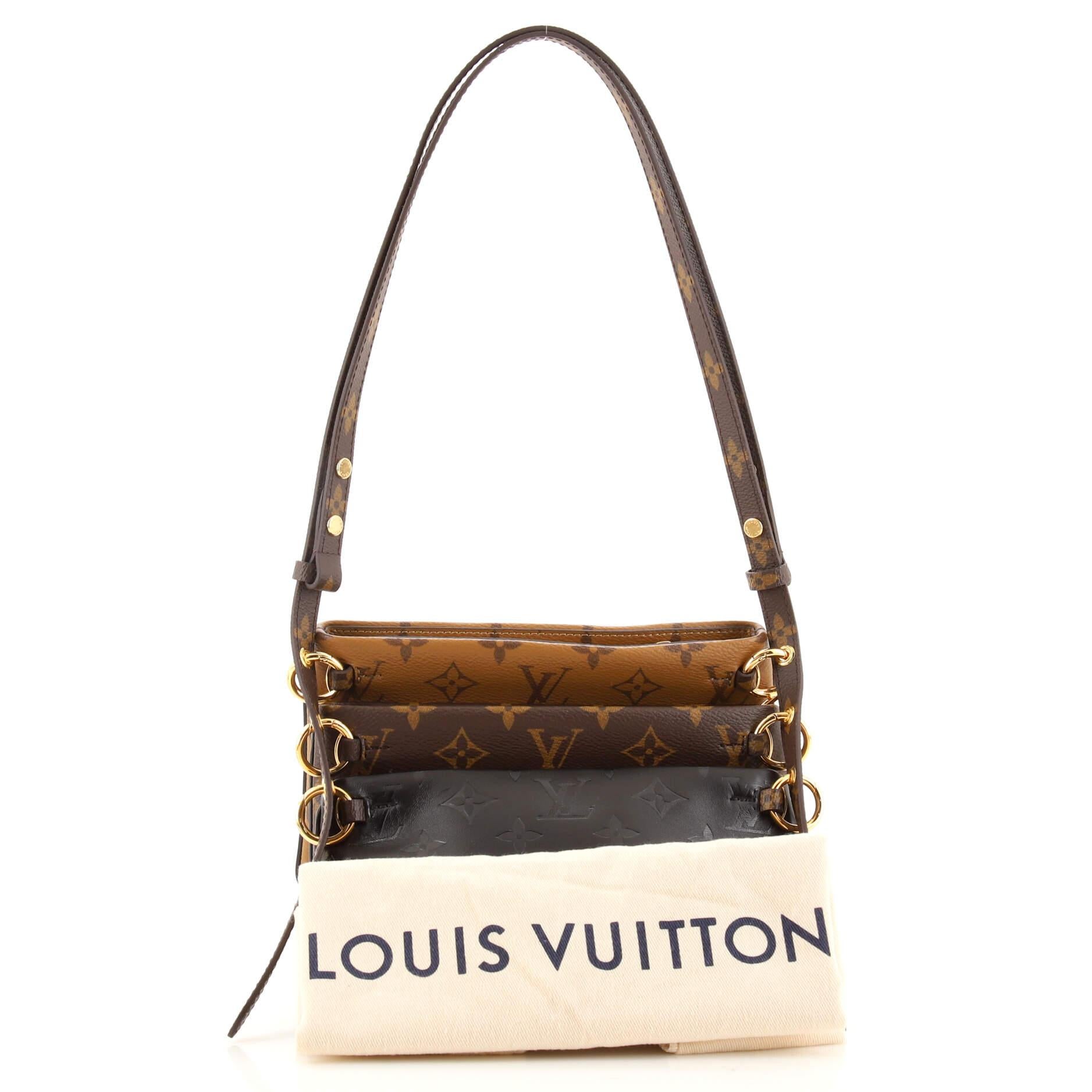 Condition: Excellent. Light scuffs and creasing on pochette, scratches on hardware.
Accessories: Dust Bag, Pochette, Extra Pochette, With Strap
Measurements: Height 5