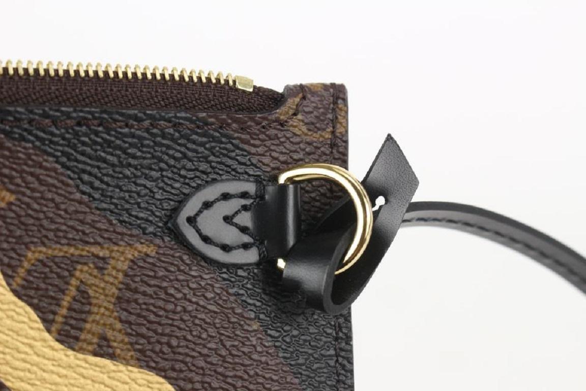 Louis Vuitton LVxLOL League Camo Stripe Monogram Neverfull Pochette MM/GM en vente 2