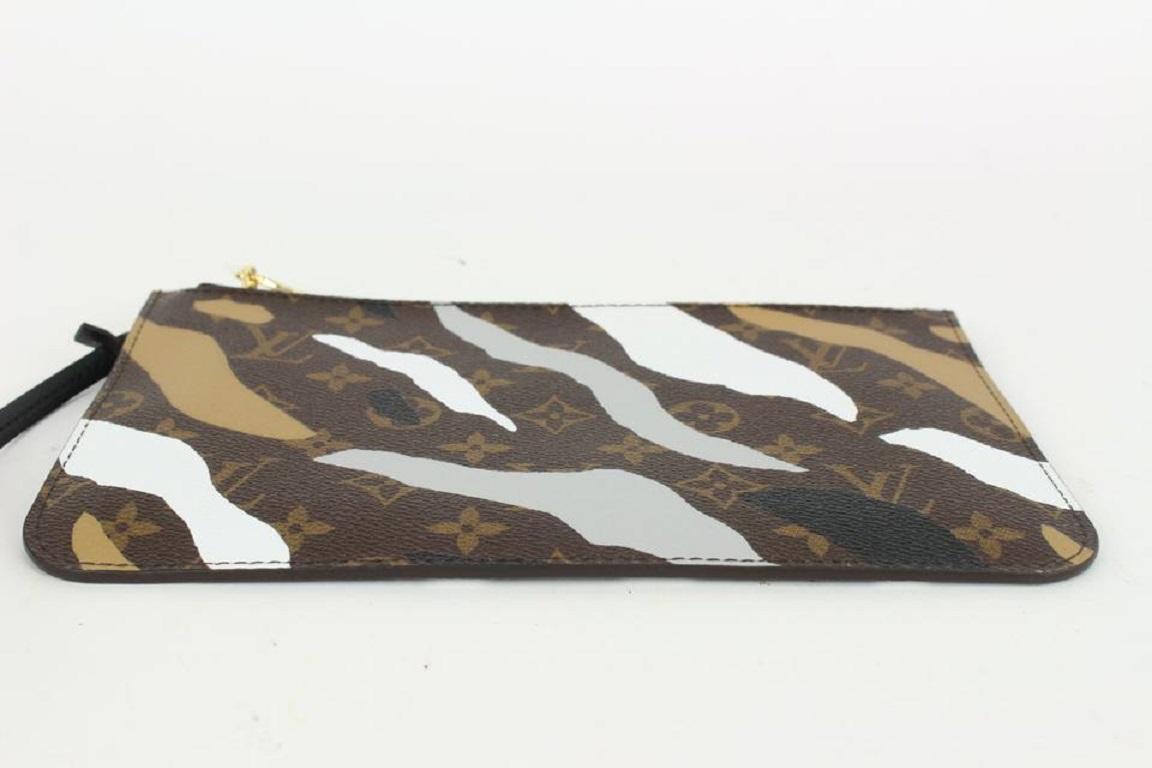 Louis Vuitton LVxLOL League Camo Stripe Monogram Neverfull Pochette MM/GM en vente 4