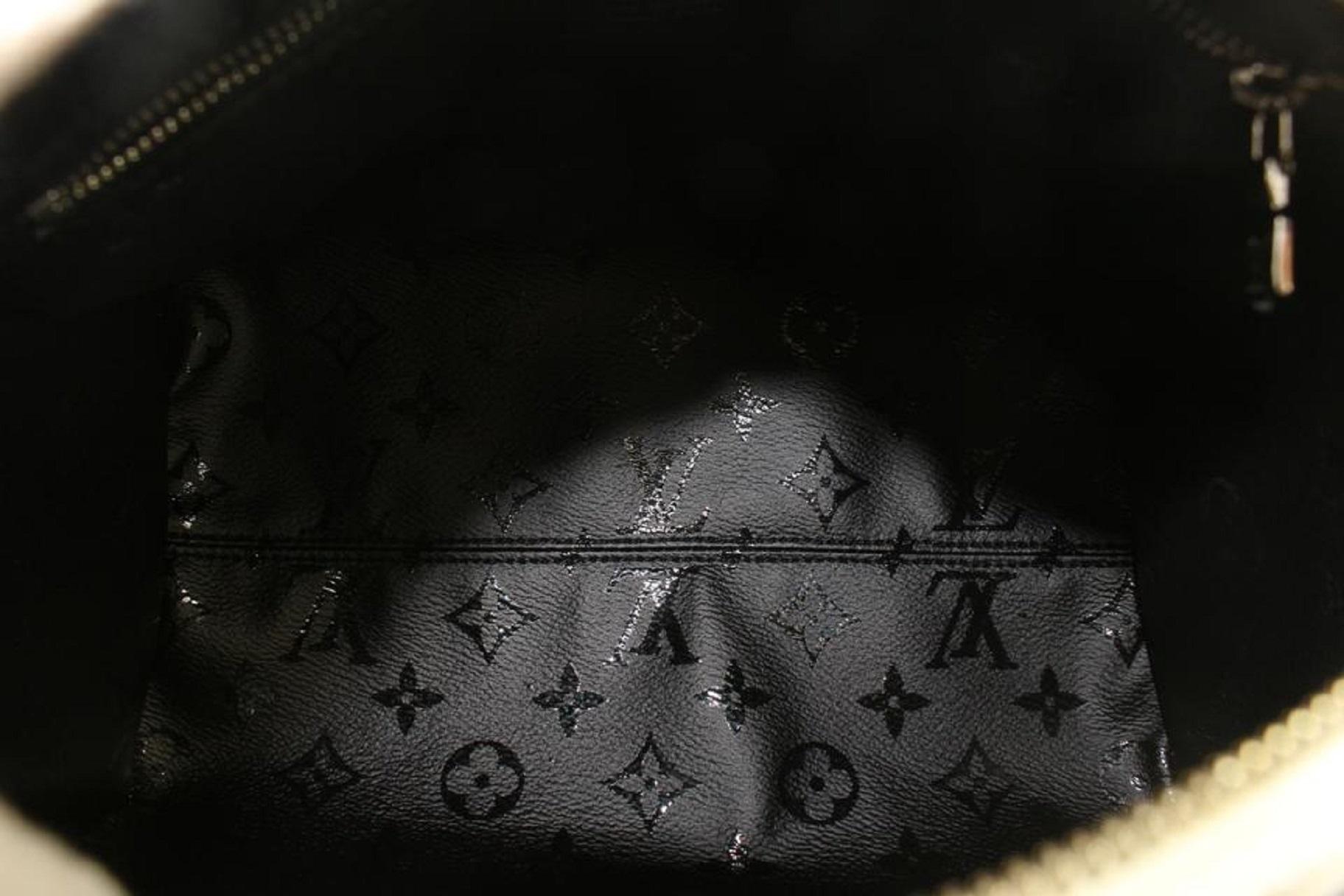 Louis Vuitton LVxUF Urs Fischer - Sac à bandoulière avec monogramme rouge « Speedy » à sangle 25  Neuf - En vente à Dix hills, NY