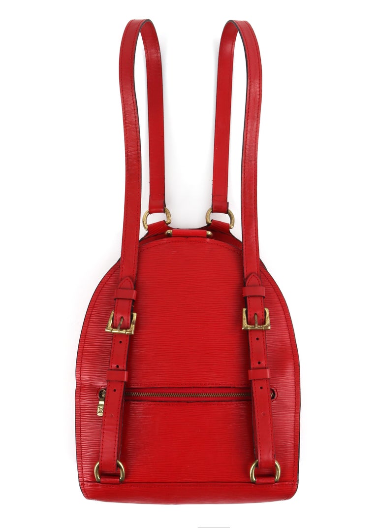 Louis Vuitton Epi Mabillon Backpack - Red Backpacks, Handbags - LOU694662