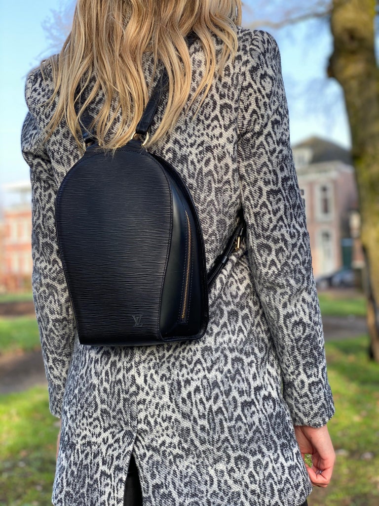 Louis Vuitton Epi Mabillon Backpack - Black Backpacks, Handbags