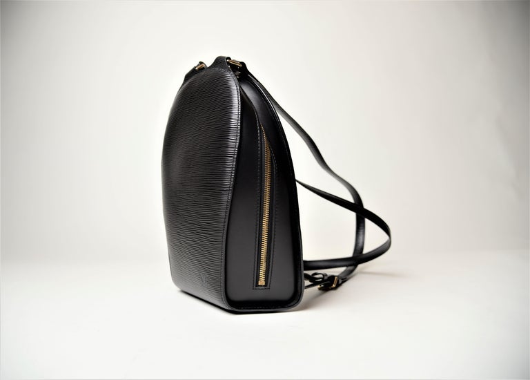 Mabillon leather backpack Louis Vuitton Black in Leather - 23066540