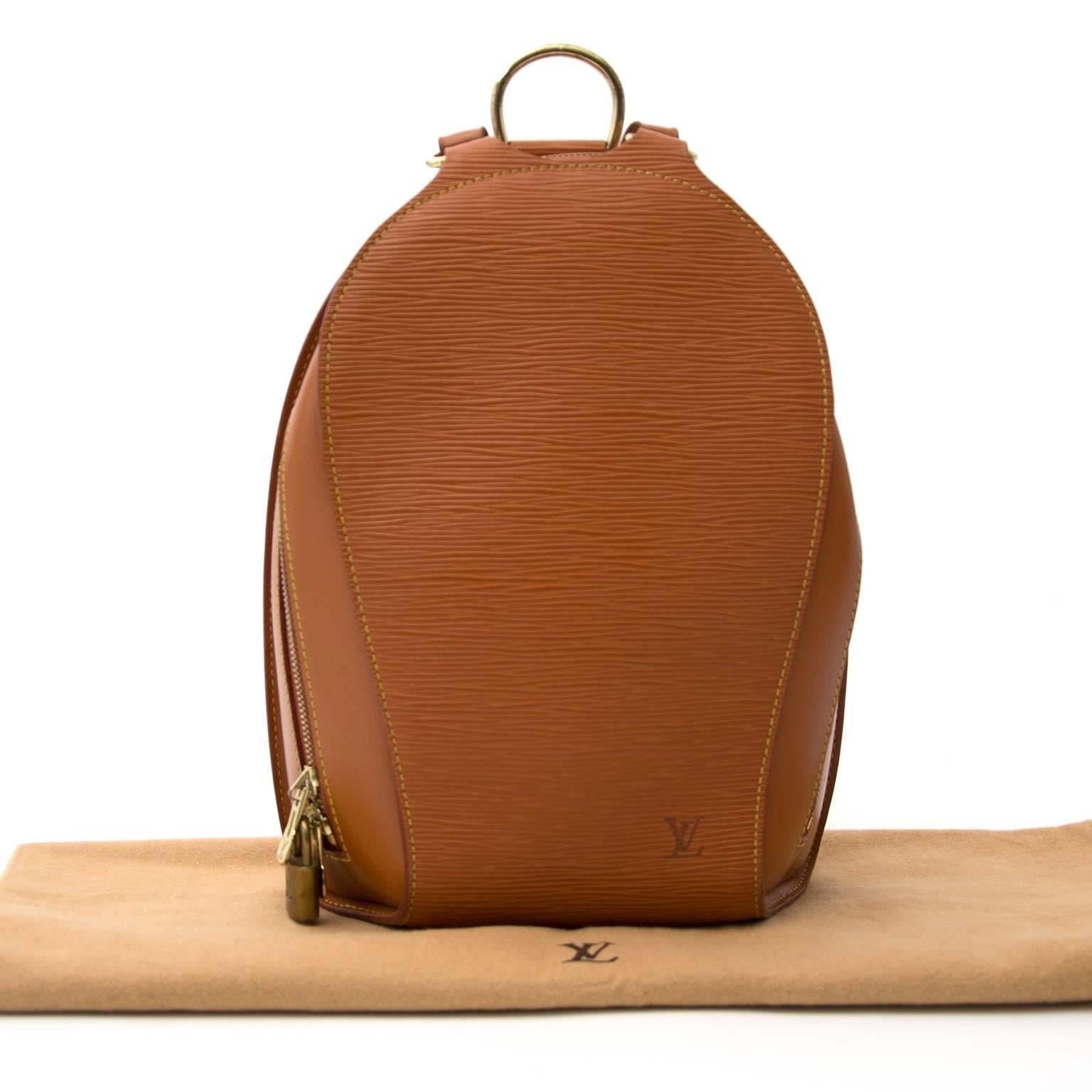 Brown Louis Vuitton Mabillon Backpack 
