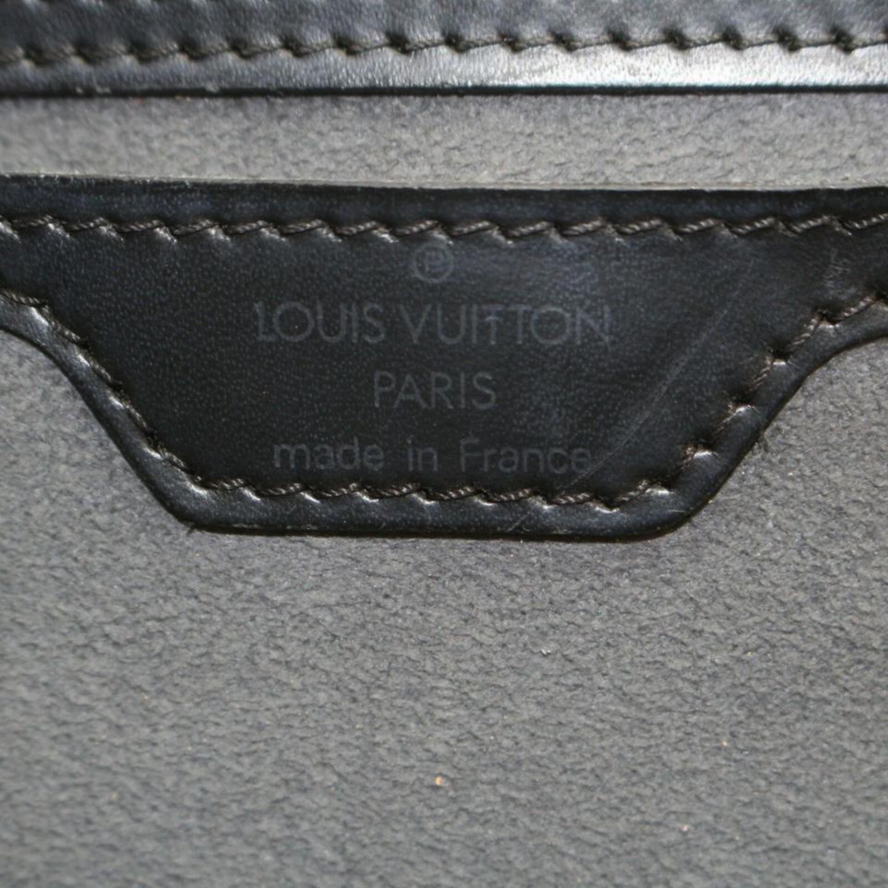 Louis Vuitton Mabillon Noir 870024 Black Leather Backpack For Sale 8