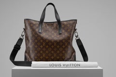 Louis Vuitton Macassar Davis Shopper Canvas Tote Bag