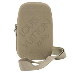 Louis Vuitton Mage Gray Damier Geant Canvas Body Travel Bag 