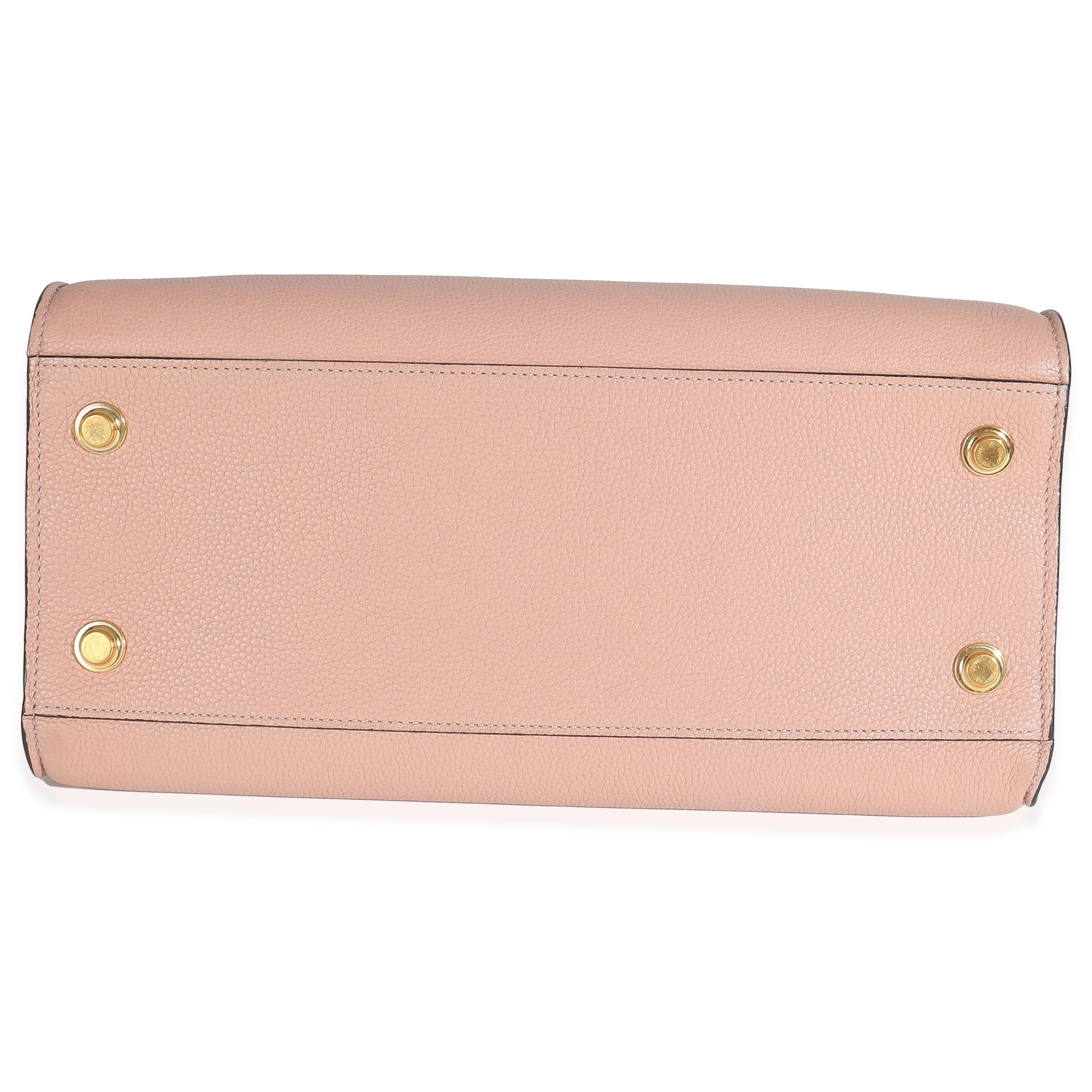 Louis Vuitton Magnolia Schwarzes Kalbsleder City Steamer MM im Angebot 3