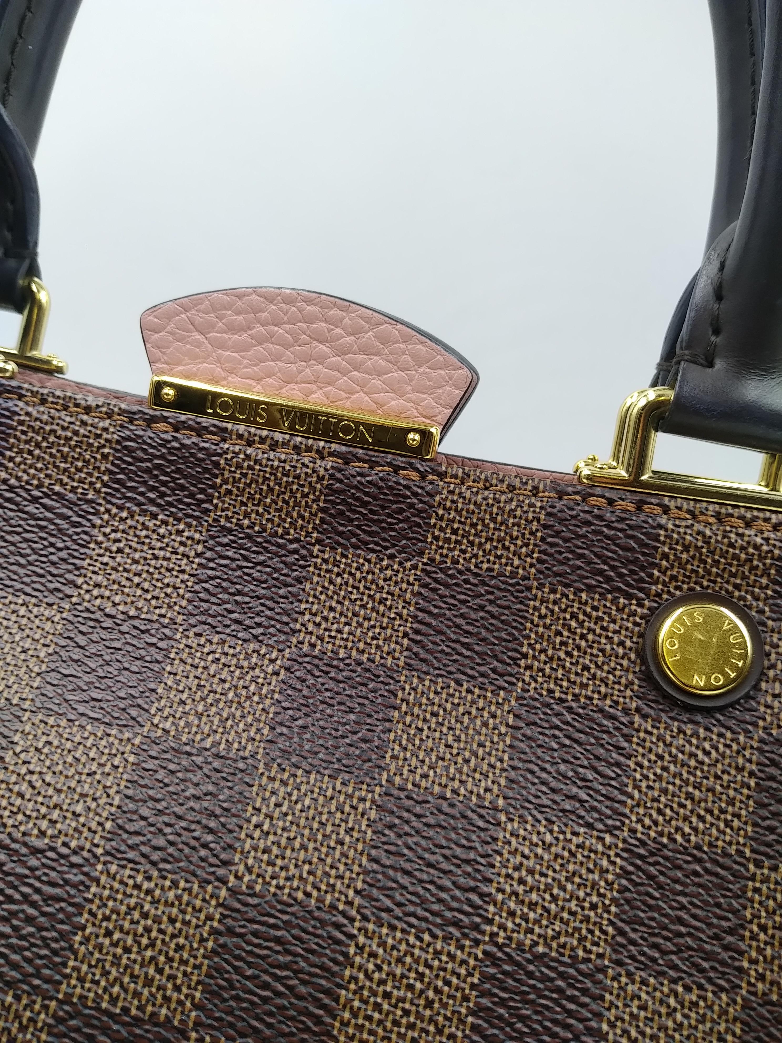 Louis Vuitton Magnolia Damier Canvas Brittany Bag In Good Condition In Lugano, Ticino