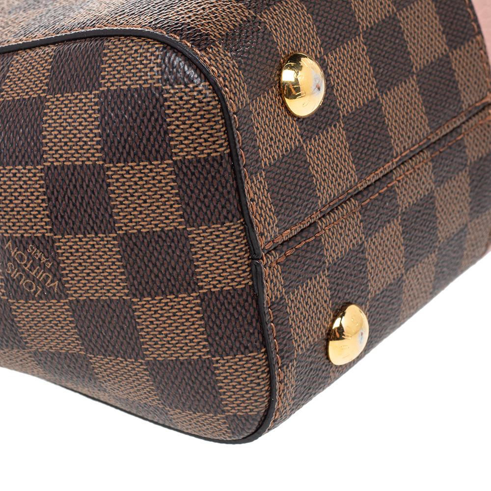 Louis Vuitton Magnolia Damier Ebene Canvas And Leather Bond Street Bag 2