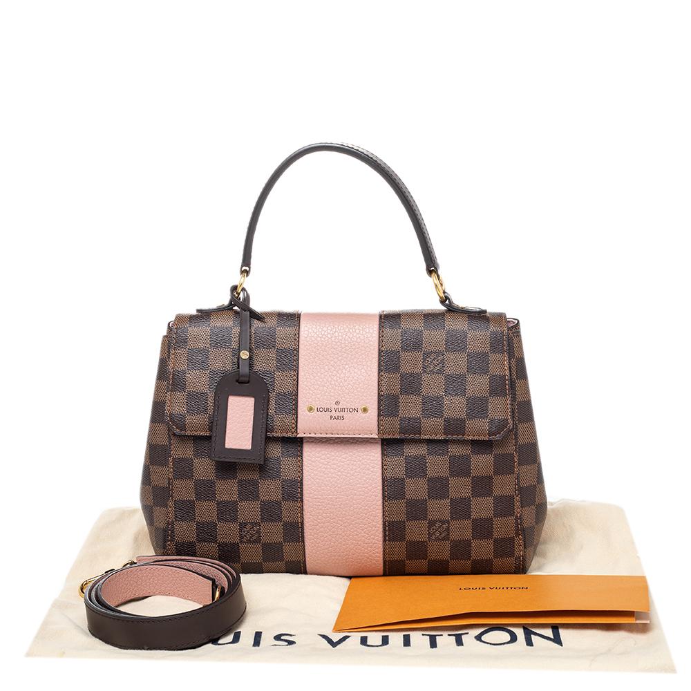 Louis Vuitton Magnolia Damier Ebene Canvas And Leather Bond Street Bag 4
