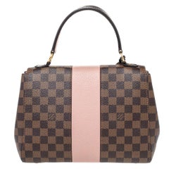 Louis Vuitton Magnolia Damier Ebene Canvas And Leather Bond Street Bag