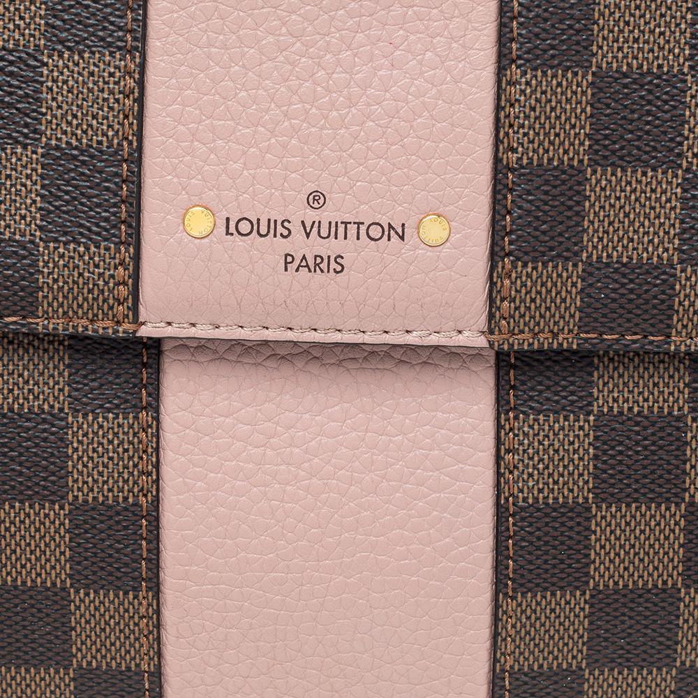 Women's Louis Vuitton Magnolia Damier Ebene Canvas And Leather Bond Street Bag