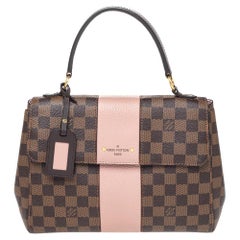 Louis Vuitton Magnolia Damier Ebene Canvas And Leather Bond Street Bag