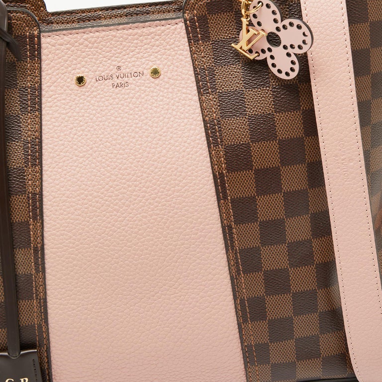 Louis Vuitton Magnolia Damier Ebene Canvas Jersey Bag Louis
