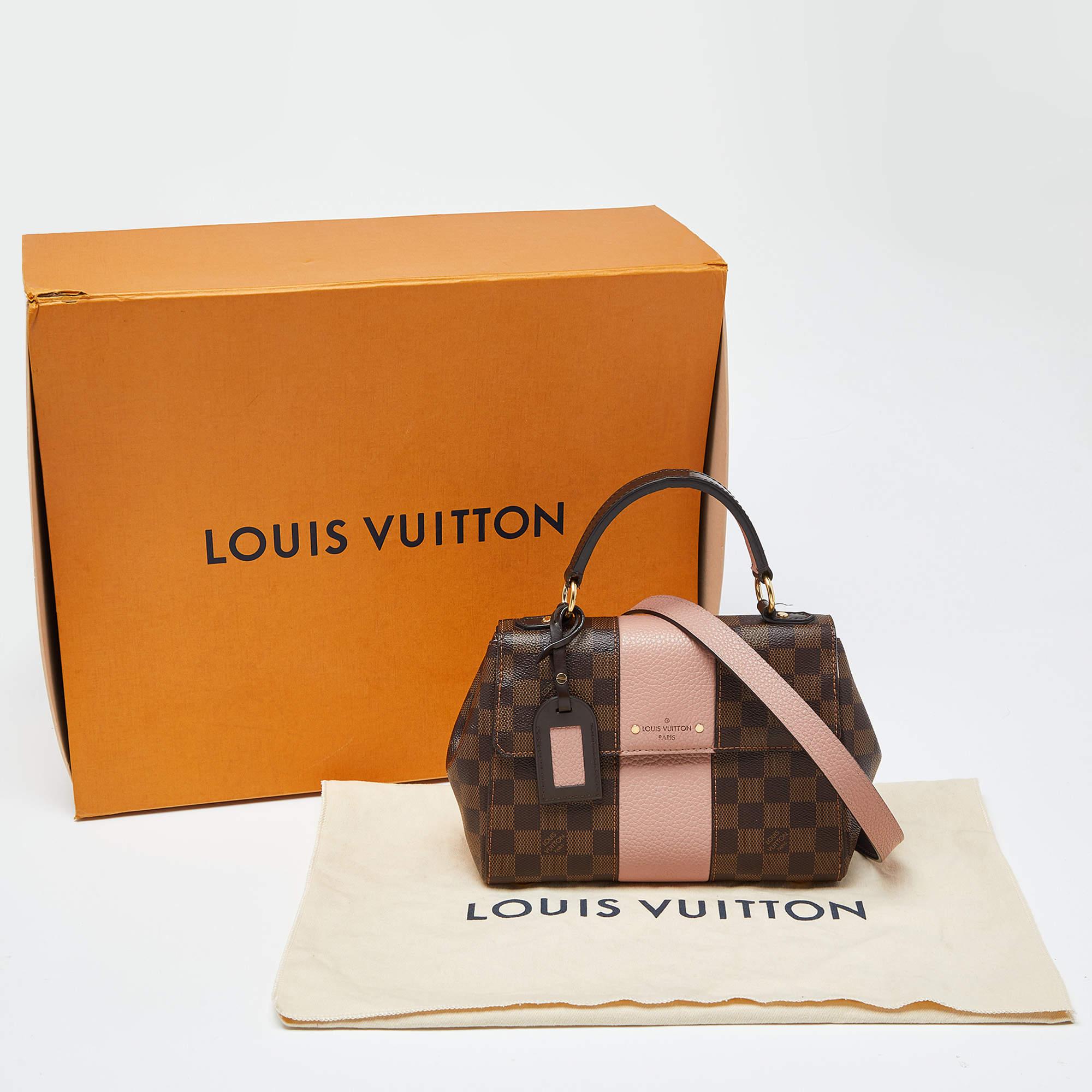 Louis Vuitton Magnolia Damier Ebene Canvas Bond Street BB Bag 12