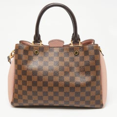 Louis Vuitton Magnolia Damier Ebene Canvas Brittany Bag