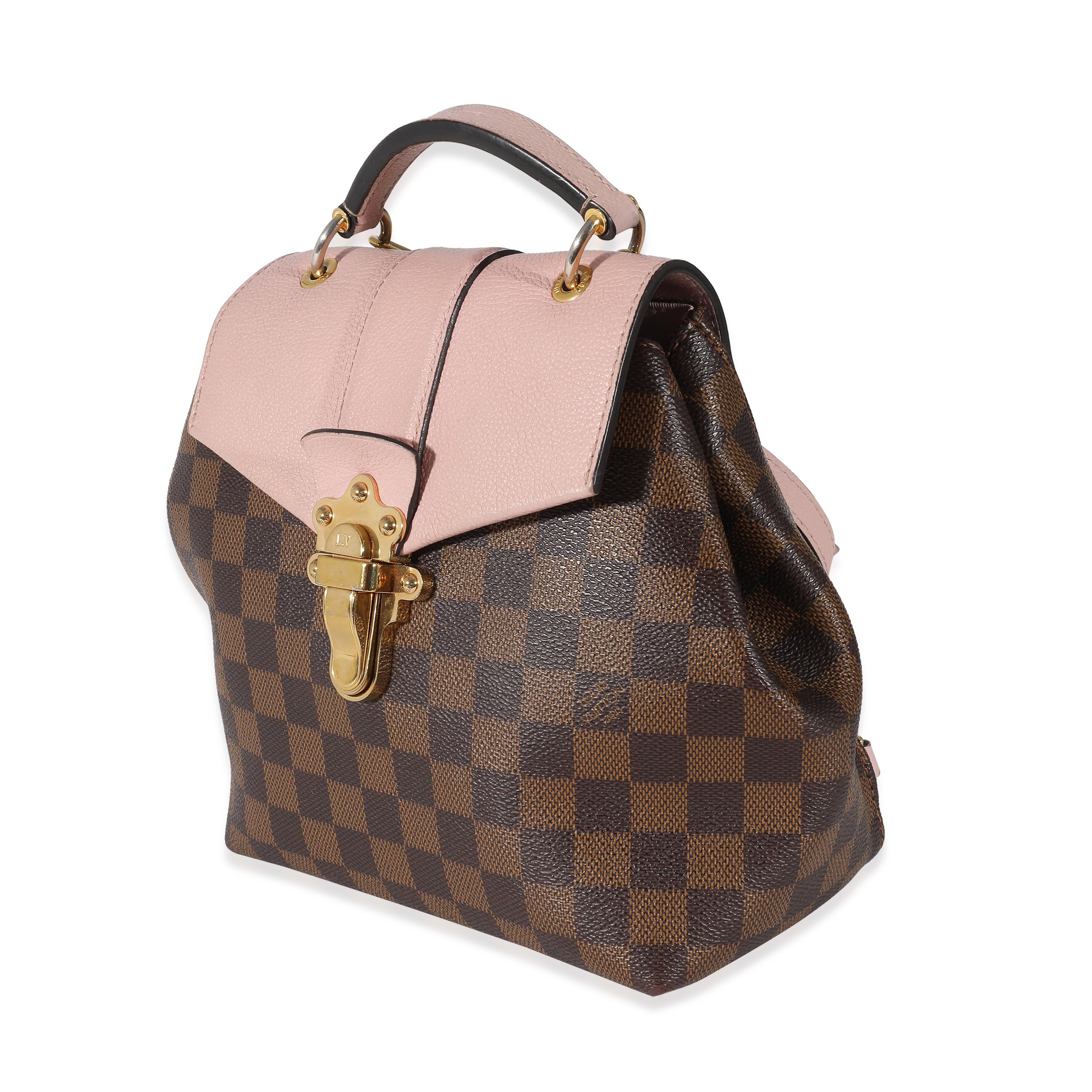 Marron Sac à dos Louis Vuitton Magnolia Damier ébène toile en vente