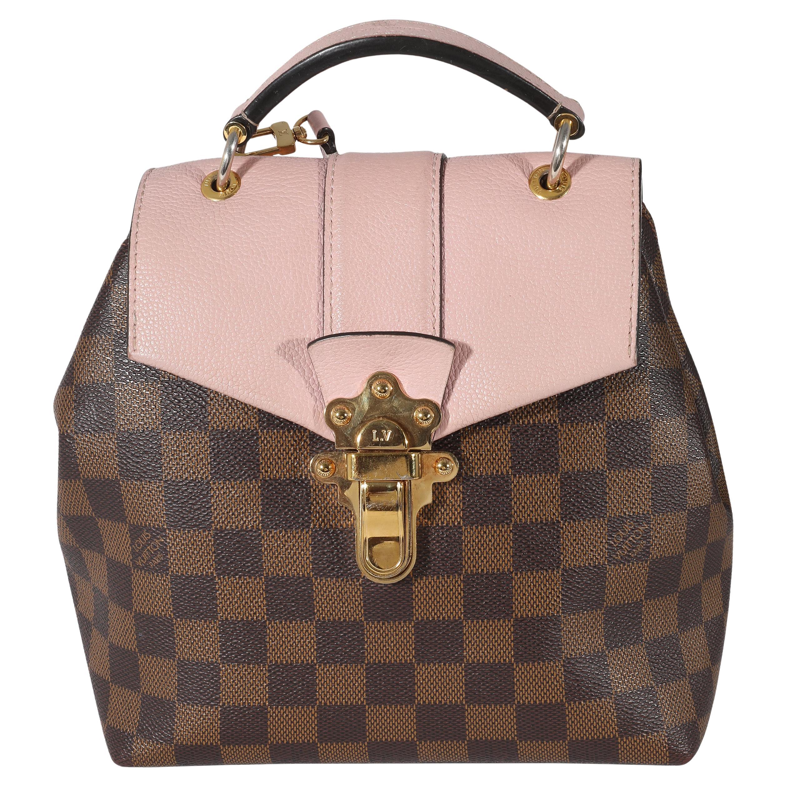 Louis Vuitton Magnolia Damier Ebene Canvas Clapton Backpack
