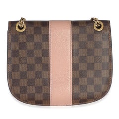 Louis Vuitton Magnolia Damier Ebene Cuir Taurillon Wight Chain Bag