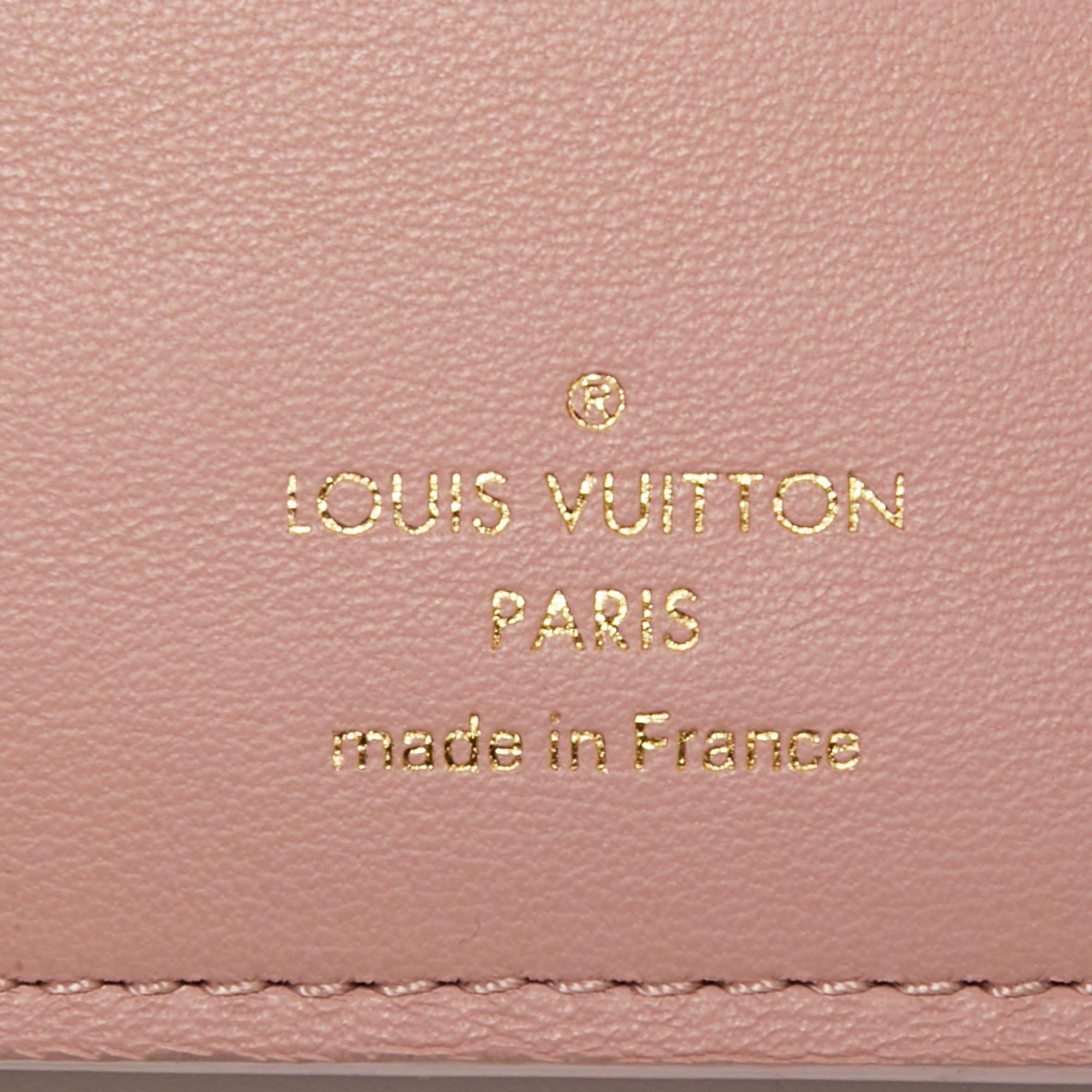 Louis Vuitton Magnolia Leather Capucines Compact Wallet 6