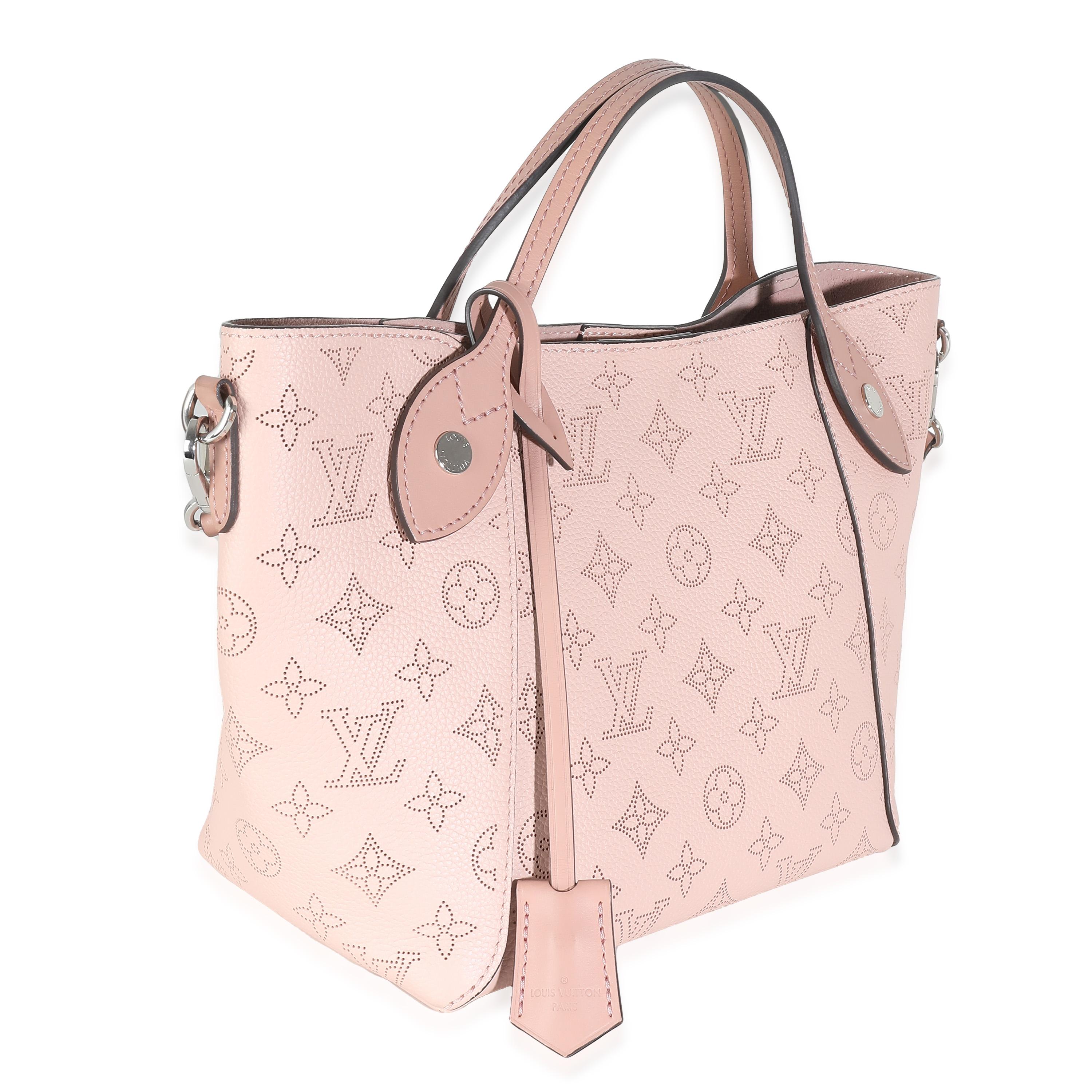 Beige Louis Vuitton Magnolia Mahina Hina PM